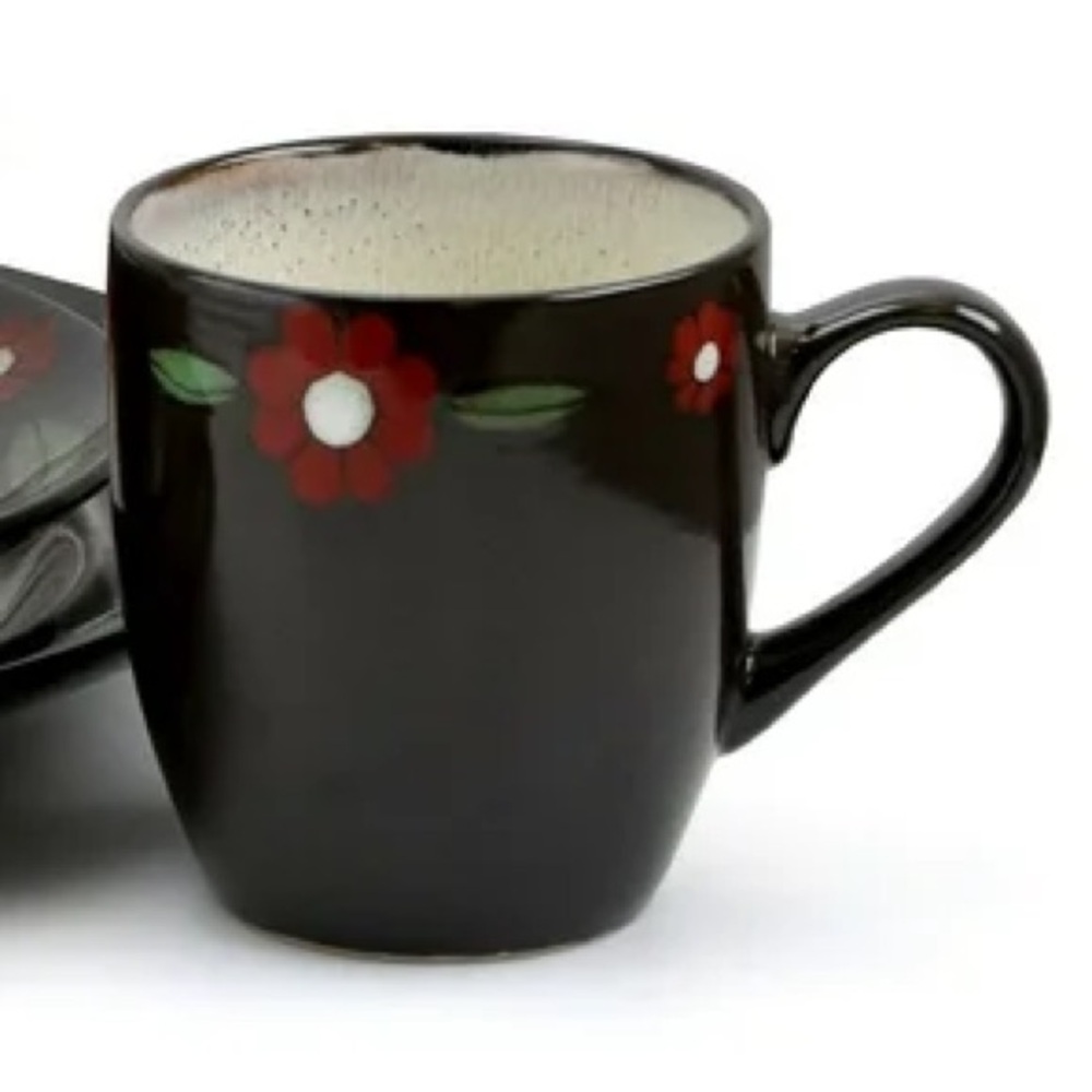 NWOB Elama Homestead Stoneware Mug Set